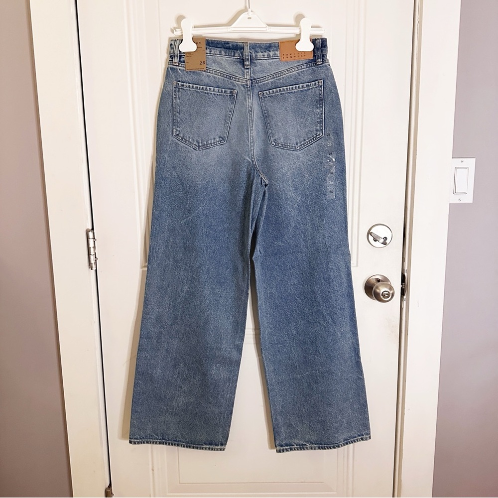 NWT PacSun Callie Boyfriend Wide Leg‎ Baggy Jeans Sz 26 - Picture 8 of 9
